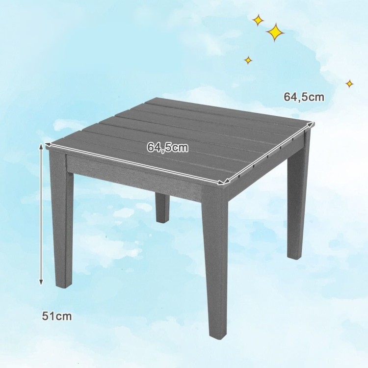 Stolik dla dzieci 64,5 x 64,5 x 51 cm