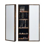 Wisząca toaletka Szafka na biżuterię z lustrem 37 x 9 x 120 cm