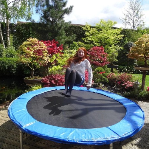 Mata do trampoliny 265 cm z metalowymi haczykami