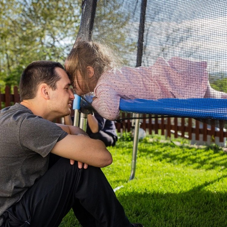 Siatka zabezpieczająca do trampoliny 244 cm