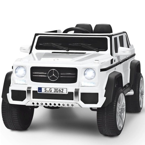 Samochód dla dzieci Mercedes Benz Maybach G650-S  z oświetleniem LED Biały