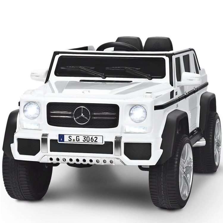 Samochód dla dzieci Mercedes Benz Maybach G650-S  z oświetleniem LED Biały