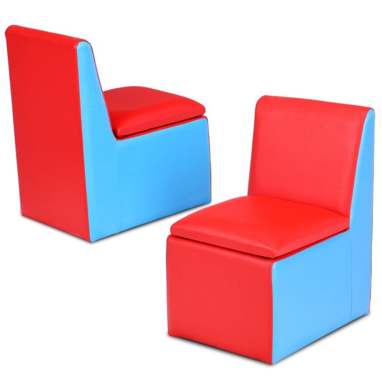 Sofa dziecięca z funkcja stołu