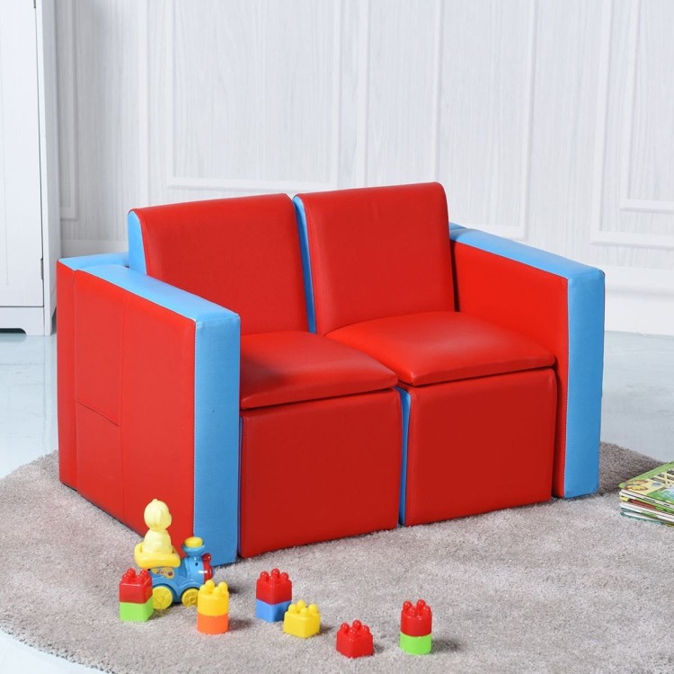 Sofa dziecięca z funkcja stołu
