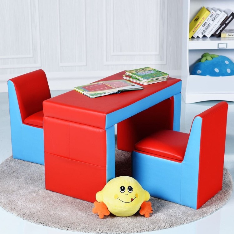 Sofa dziecięca z funkcja stołu