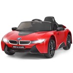Elektryczny samochód dla dzieci BMW i8 Czerwony
