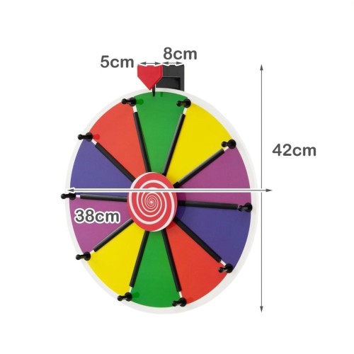 Koło fortuny do montażu na ścianie 38cm