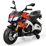 Elektryczny motocykl dla dzieci z doczepianymi kółkami 109 x 49,5 x 71 cm