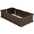 Prostokątna skrzynia ogrodowa HDPE 122 x 60 x 30 cm