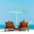 Parasol plażowy ze stolikiem 176 x 196