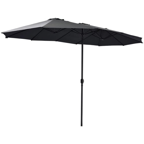 Podwójny parasol ogrodowy na taras 460 cm