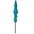 Parasol ogrodowy z systemem wentylacji 305 x 244 cm niebieski