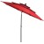 Parasol ogrodowy z systemem wentylacji 305 x 244 cm bordowy