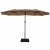 Podwójny parasol ogrodowy na taras z podstawą 460 cm
