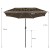 Parasol ogrodowy z solarnymi diodami led 300 cm