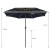 Parasol ogrodowy z solarnymi diodami led 300 cm