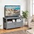 Szafka pod telewizor 112 x 40 x 61 cm szara