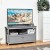 Szafka pod telewizor 112 x 40 x 61 cm szara