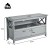 Szafka pod telewizor 112 x 40 x 61 cm szara