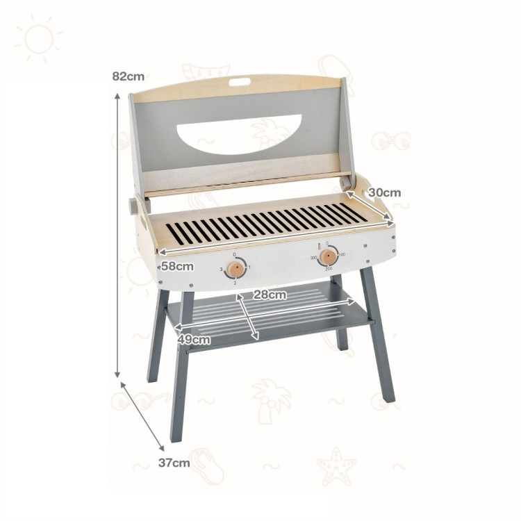 Grill zabawka dla dzieci z akcesoriami
