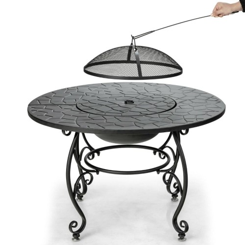 Palenisko ogrodowe okrągłe Grill 4w1 90 x 57 cm