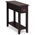 Drewniany stolik boczny nocny 60 x 25 x 60,5 cm
