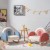 Fotel bujany dla dzieci czerwony HV10298RE