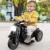 Motocykl elektryczny dla dzieci z efektem bąbelków czarny TQ10165DE-DK