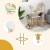Stolik barowy z hokerami w zestawie JV11007WH
