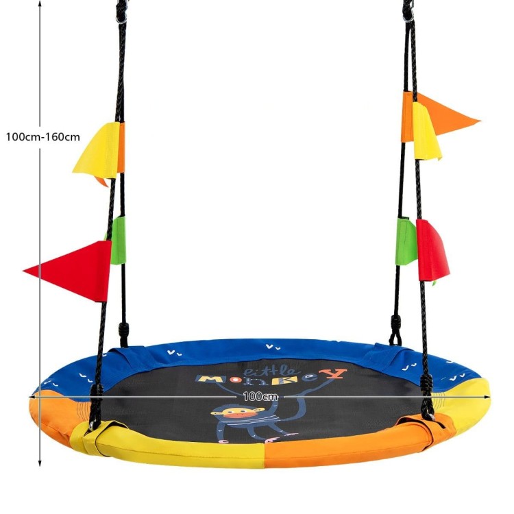 Huśtawka ogrodowa bocianie gniado 100 cm