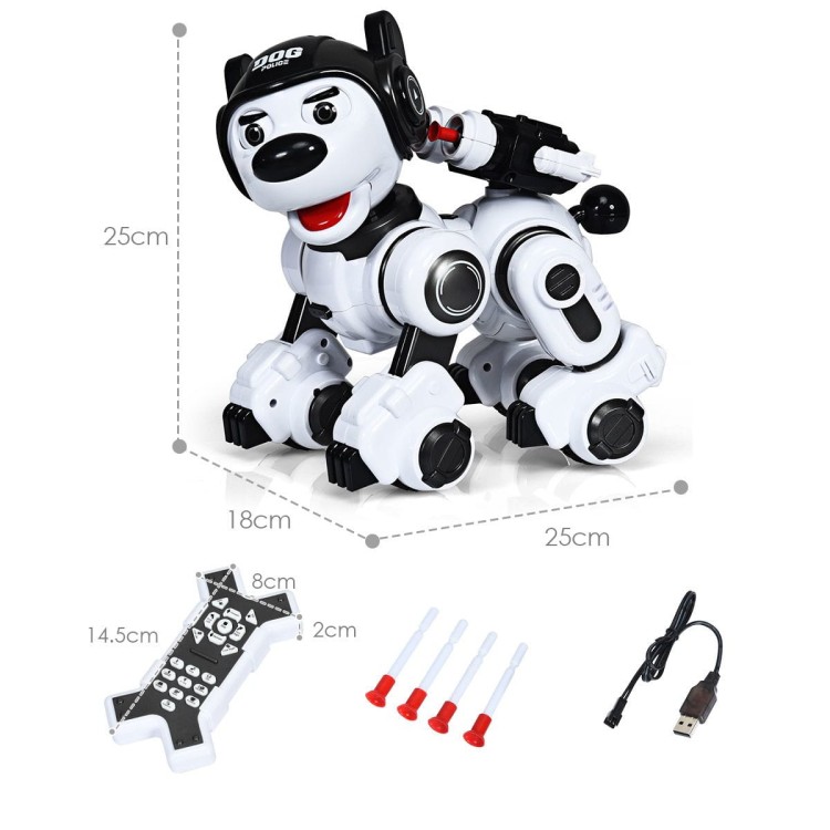 Zdalnie sterowany robot piesek