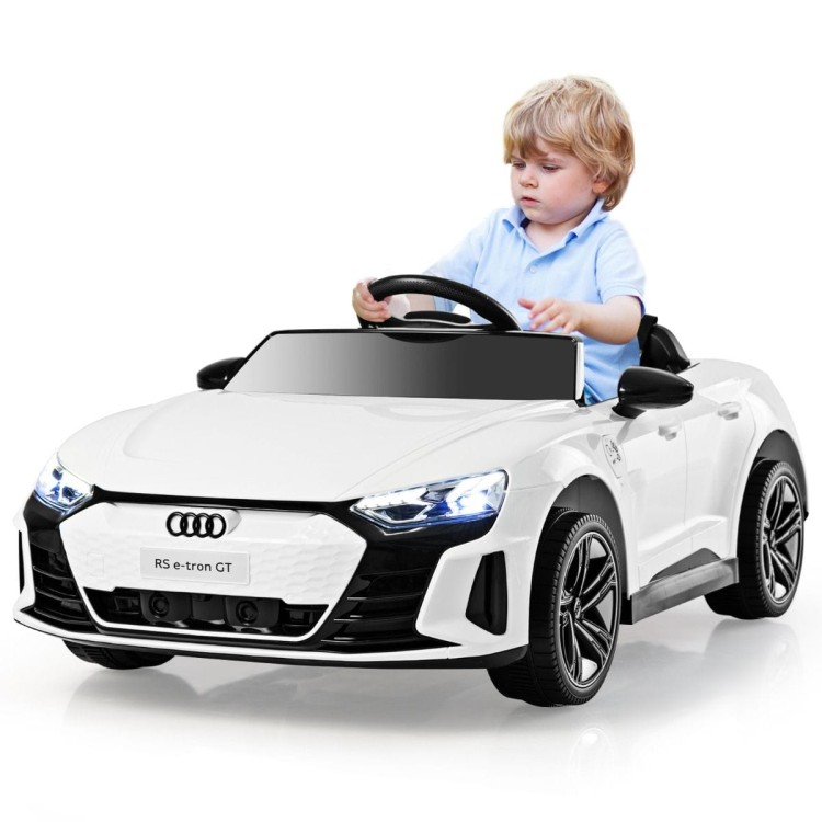Samochód elektryczny dla dzieci Audi RS e-tron GT biały