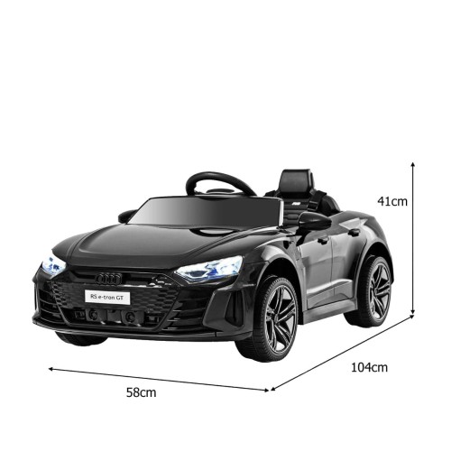 Samochód elektryczny dla dzieci Audi RS e-tron GT czarny