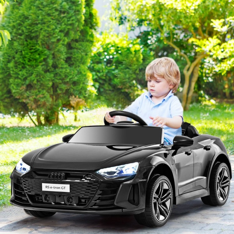 Samochód elektryczny dla dzieci Audi RS e-tron GT czarny