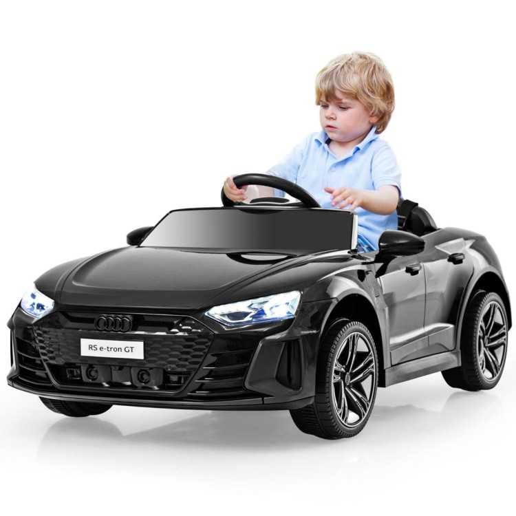 Samochód elektryczny dla dzieci Audi RS e-tron GT czarny
