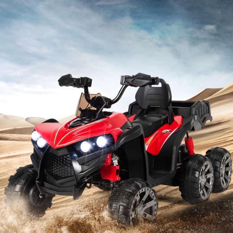 Pojazd elektryczny ATV dla dzieci czerwony