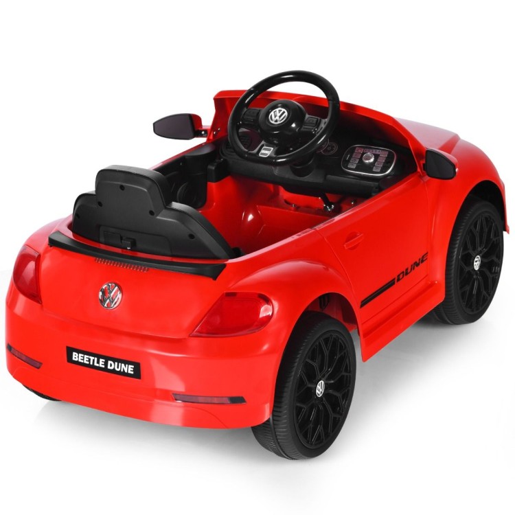 Elektryczny samochód Beetle dla dzieci czerwony
