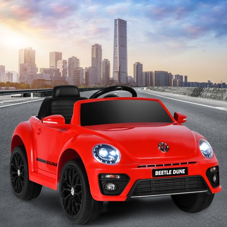 Elektryczny samochód Beetle dla dzieci czerwony