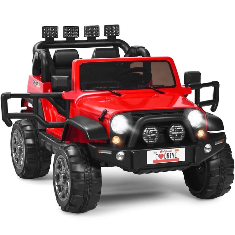 Samochód elektryczny SUV dla dzieci czerwony