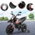 Elektryczny motocykl Aprilia dla dzieci czerwony