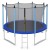 Trampolina ogrodowa 427 cm z siatką wewnętrzną