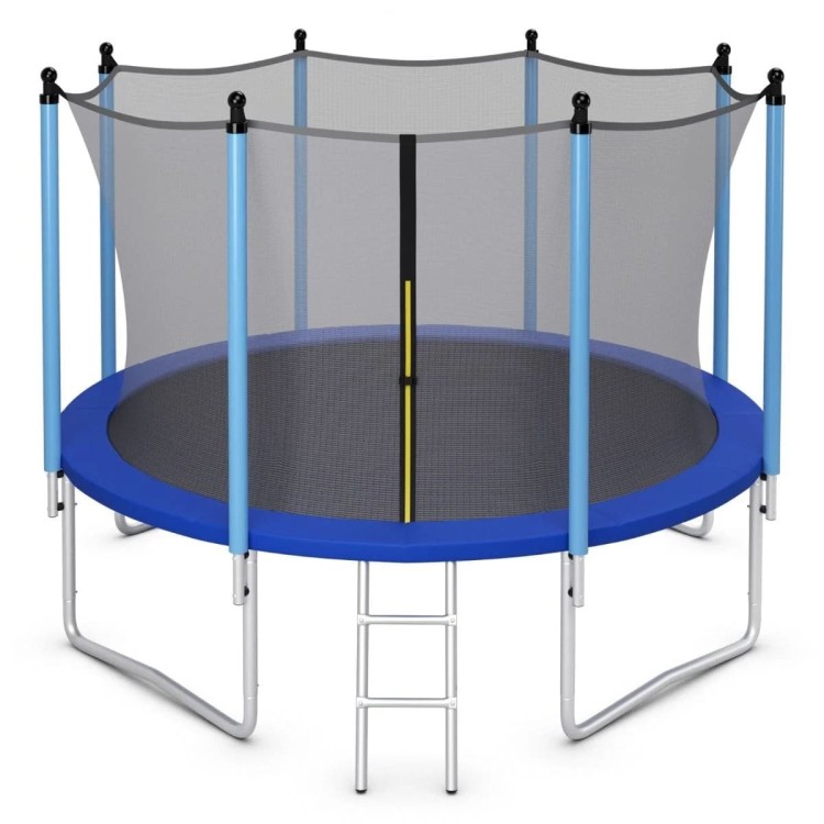 Trampolina ogrodowa 427 cm z siatką wewnętrzną