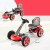 Elektryczny gokart dla dzieci z regulacją czerwony