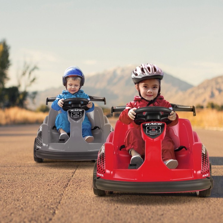 Gokart elektryczny dla dzieci czarny