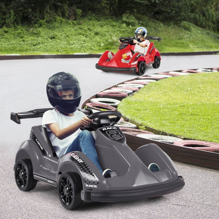 Gokart elektryczny dla dzieci czarny