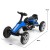 Gokart na pedały dla dzieci niebieski