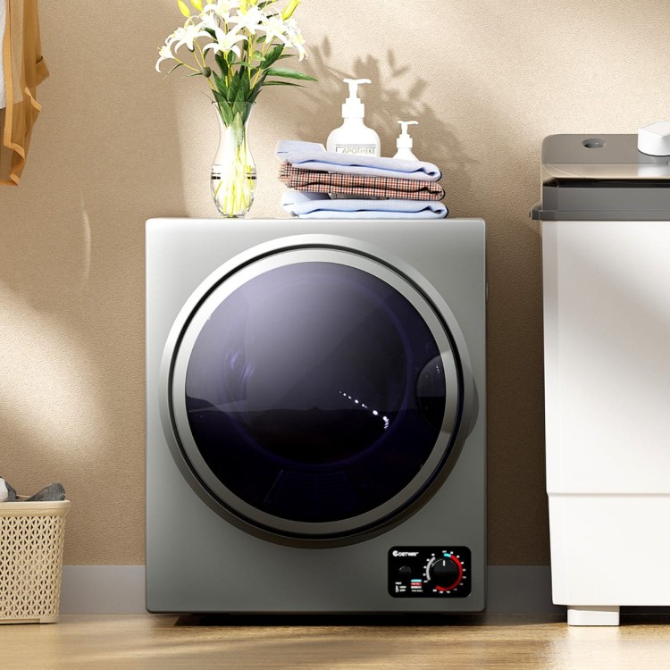 Elektryczna suszarka na pranie 42l 850W szara