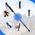 Regulowane kije do nordic walking z akcesoriami