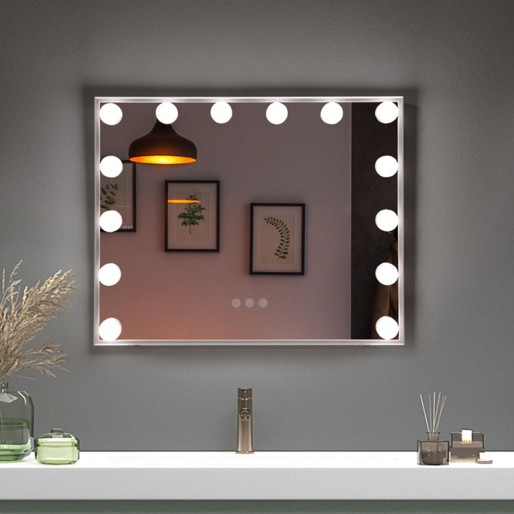 Lustro do makijażu LED z 3 trybami oświetlenia