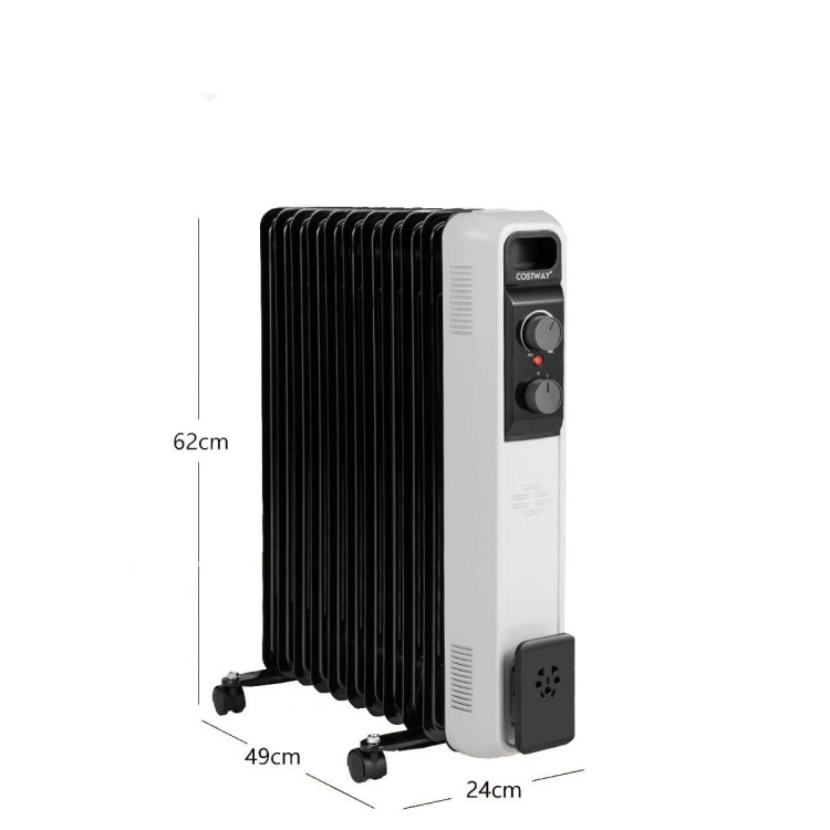 Grzejnik elektryczny olejowy 2500 W